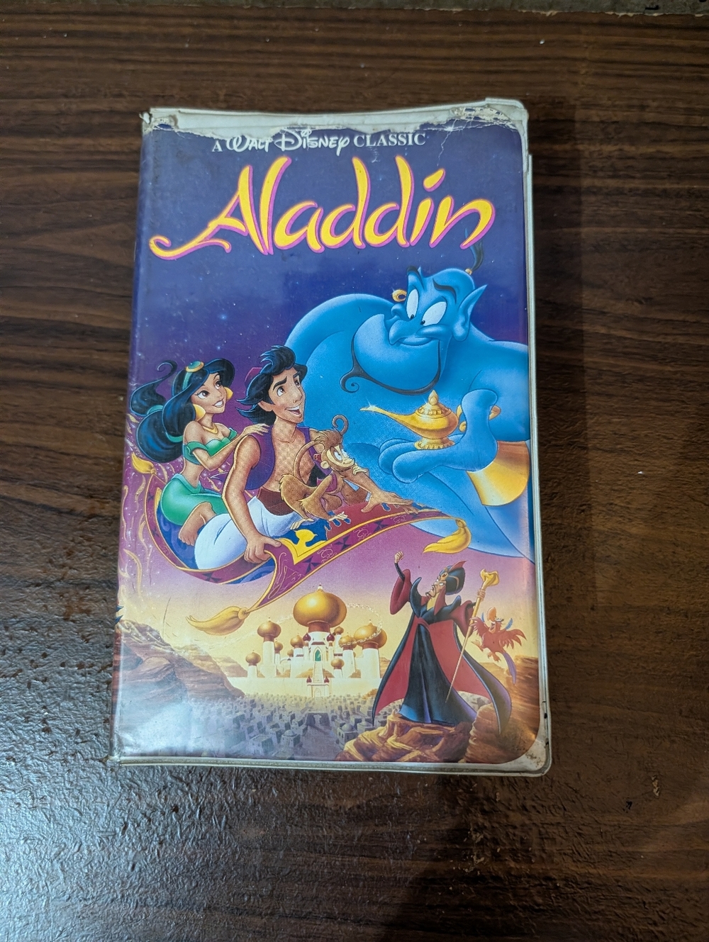 A Walt Disney Classic Aladdin VHS Tape